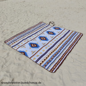 Picknickdecke, Stranddecke - ca. 2m x 2m - OVP