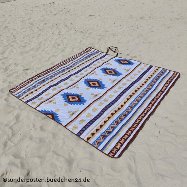 Picknickdecke, Stranddecke - ca. 2m x 2m - OVP