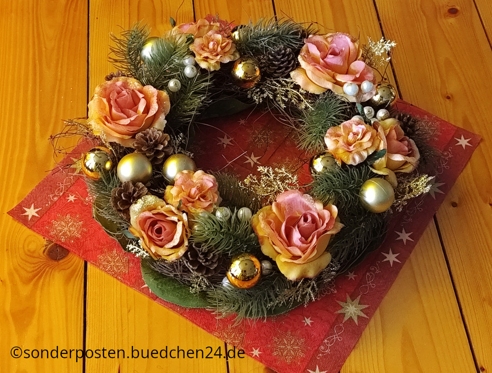 Deko-Kranz - Durchmesser ca. 31cm - OVP