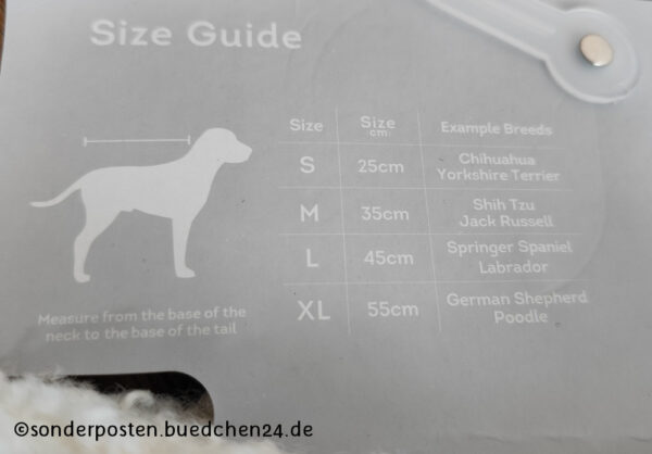 Hundejacke Adelaide Borg - OHANA - XL – Bild 4