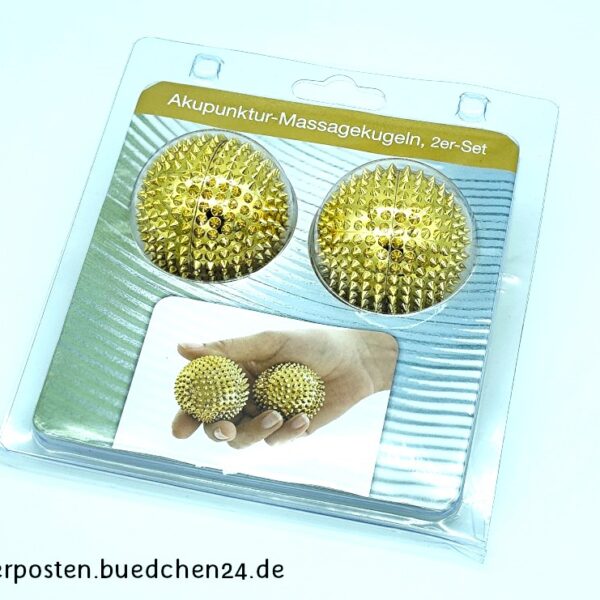 Akupunktur-Massagekugeln - 2er-Set - OVP