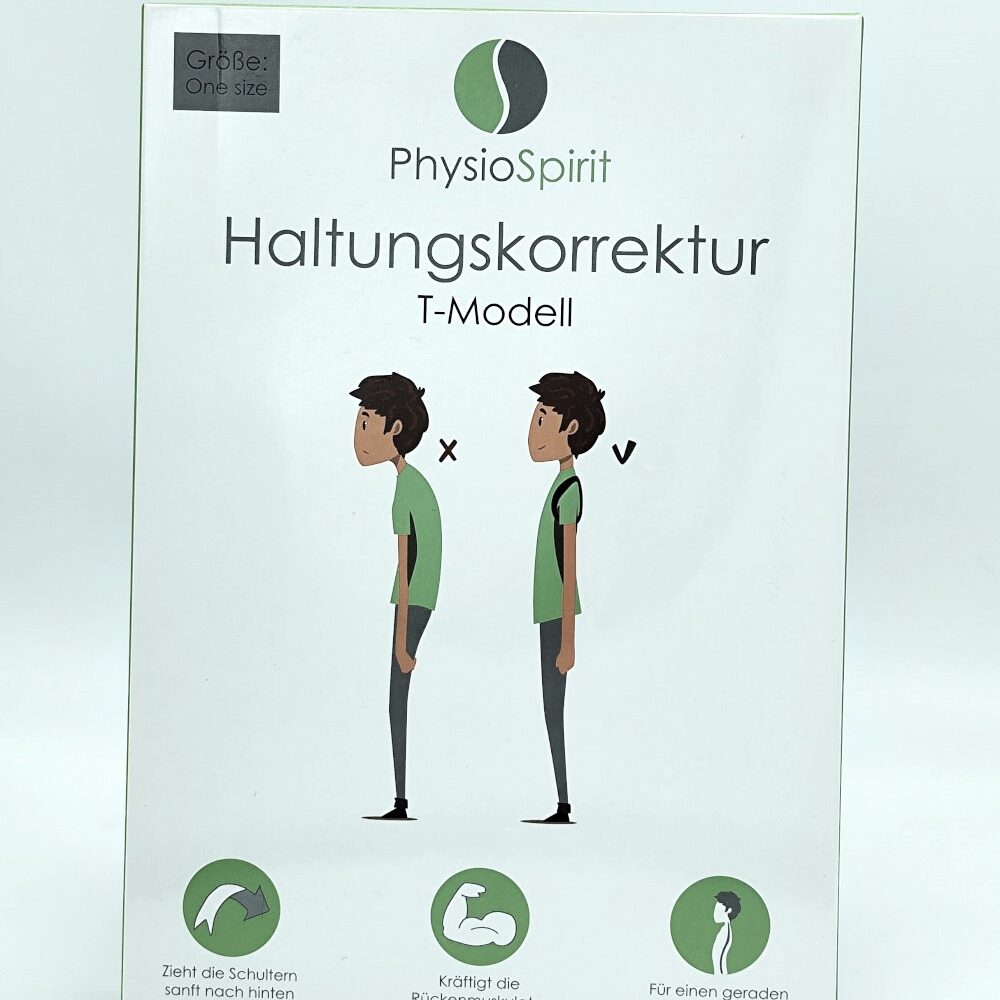 Haltungskorrektur - PhysioSpirit / T-Modell - OVP