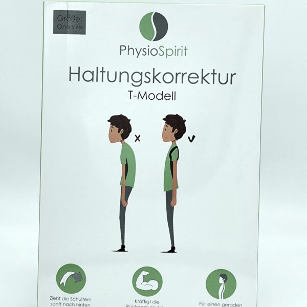 Haltungskorrektur - PhysioSpirit / T-Modell - OVP