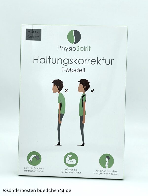 Haltungskorrektur - PhysioSpirit / T-Modell - OVP