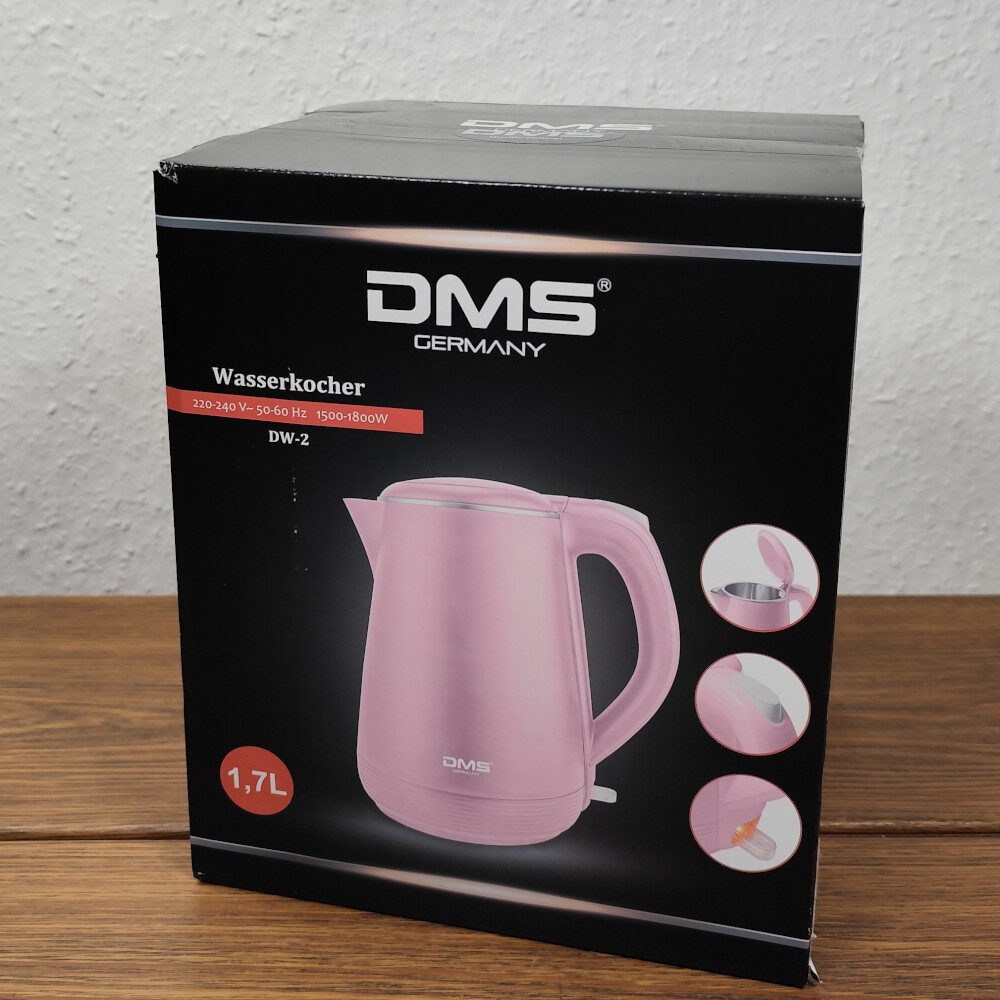 Wasserkocher 1,7Liter - DMS - OVP