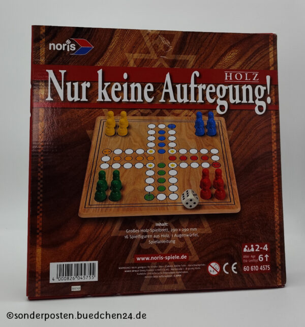 Nur keine Aufregung - HOLZ-version - noris – Bild 2