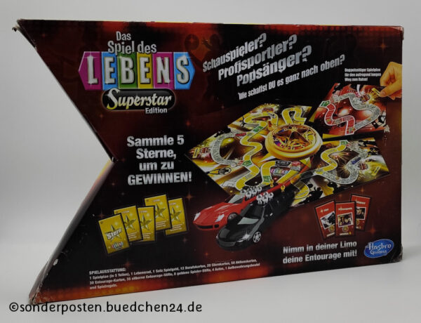 Das Spiel des Lebens - Superstar Edition - Hasbro – Bild 2