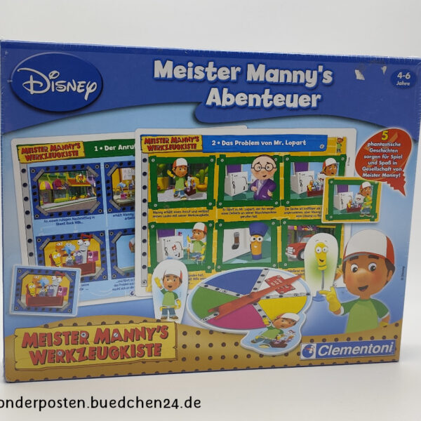 Meister Manny's Abenteuer / Meister Manny's Werkzeugkiste - Clementoni