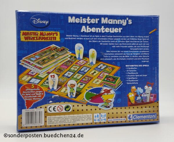 Meister Manny's Abenteuer / Meister Manny's Werkzeugkiste - Clementoni – Bild 2