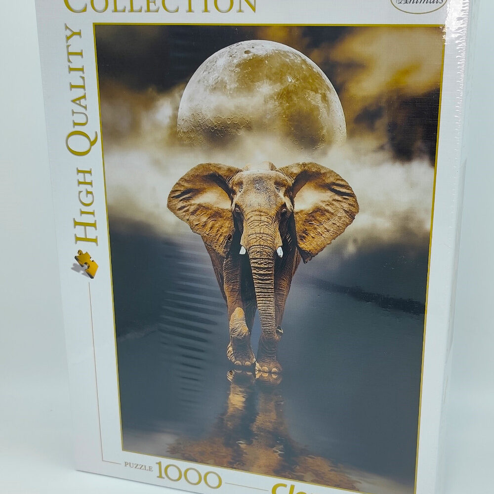 Clementoni Puzzle - The Elephant / Der Elefant - OVP / 1000 Teile