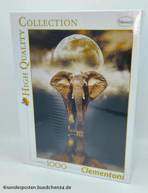 Clementoni Puzzle - The Elephant / Der Elefant - OVP / 1000 Teile