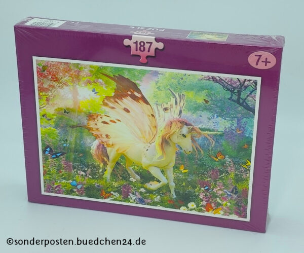 Puzzle - Einhorn - OVP / 187 Teile