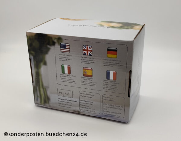 Eierbecher im modernen Design - 7tlg. – Bild 4