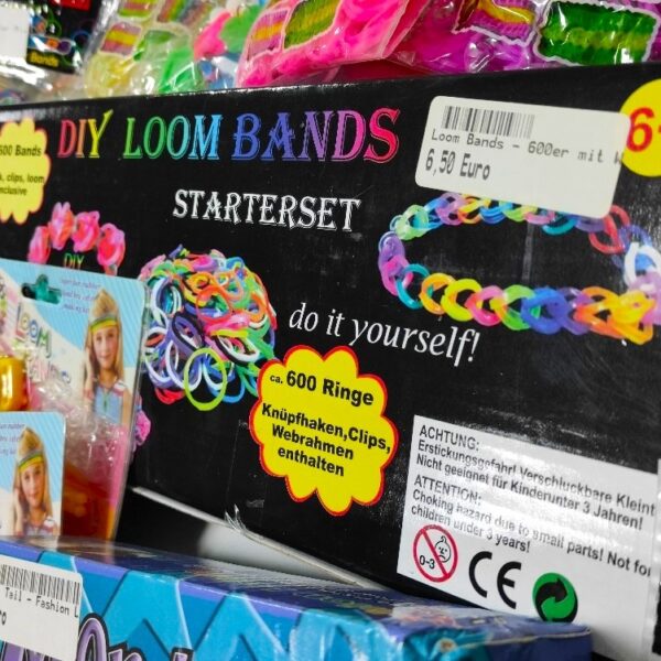 Loom Ringe, Loom Bands, Webrahmen, Monstertail, Loombänder