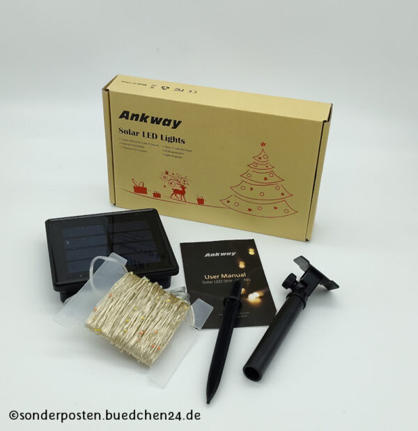 Solar LED Lichterkette / OVP!