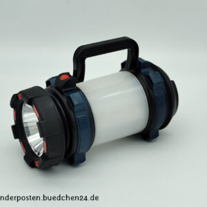 LED Camping Lampe mit Powerbank / Taschenlampe / OVP