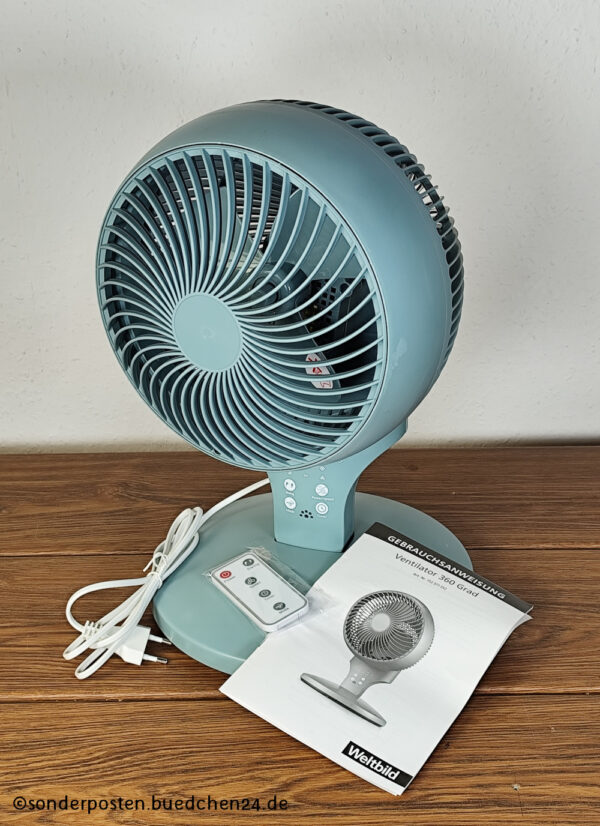 360 Grad Ventilator / Weltbild - OVP