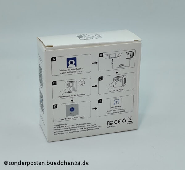 Mini Camera Wifi / Überwachungskamera - OVP – Bild 3
