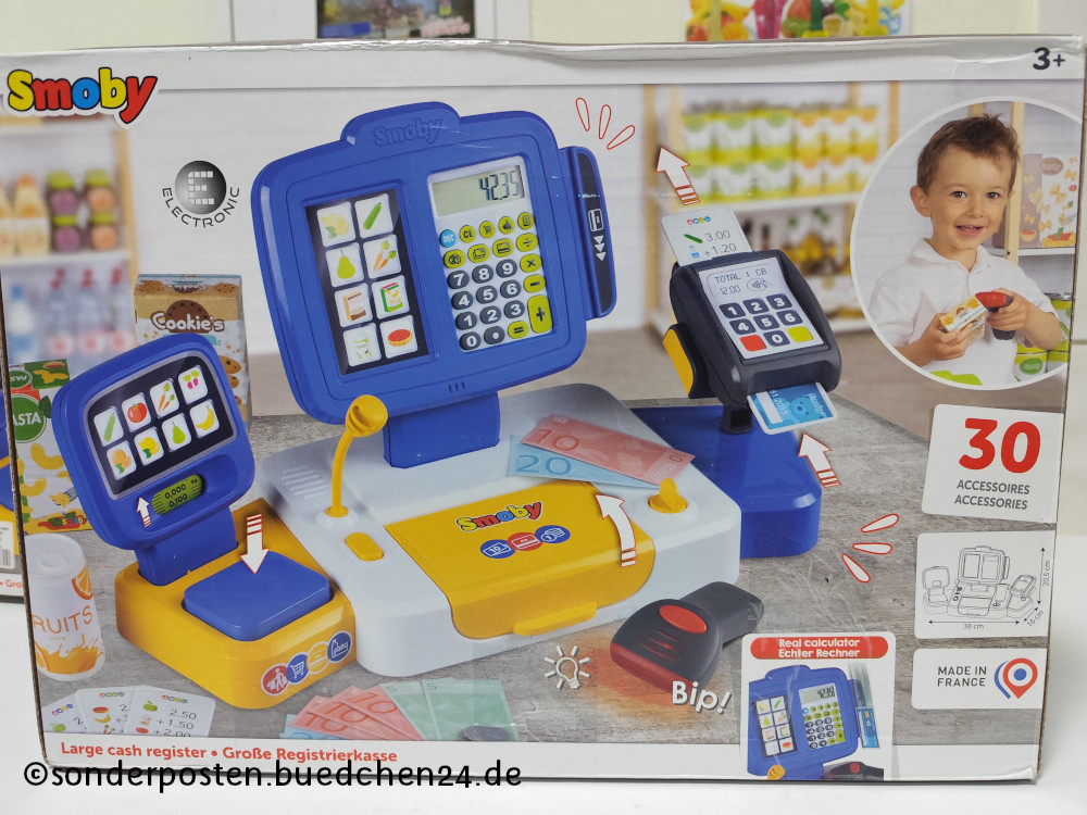 Supermarkt-Kasse XL / Smoby / OVP – Bild 2