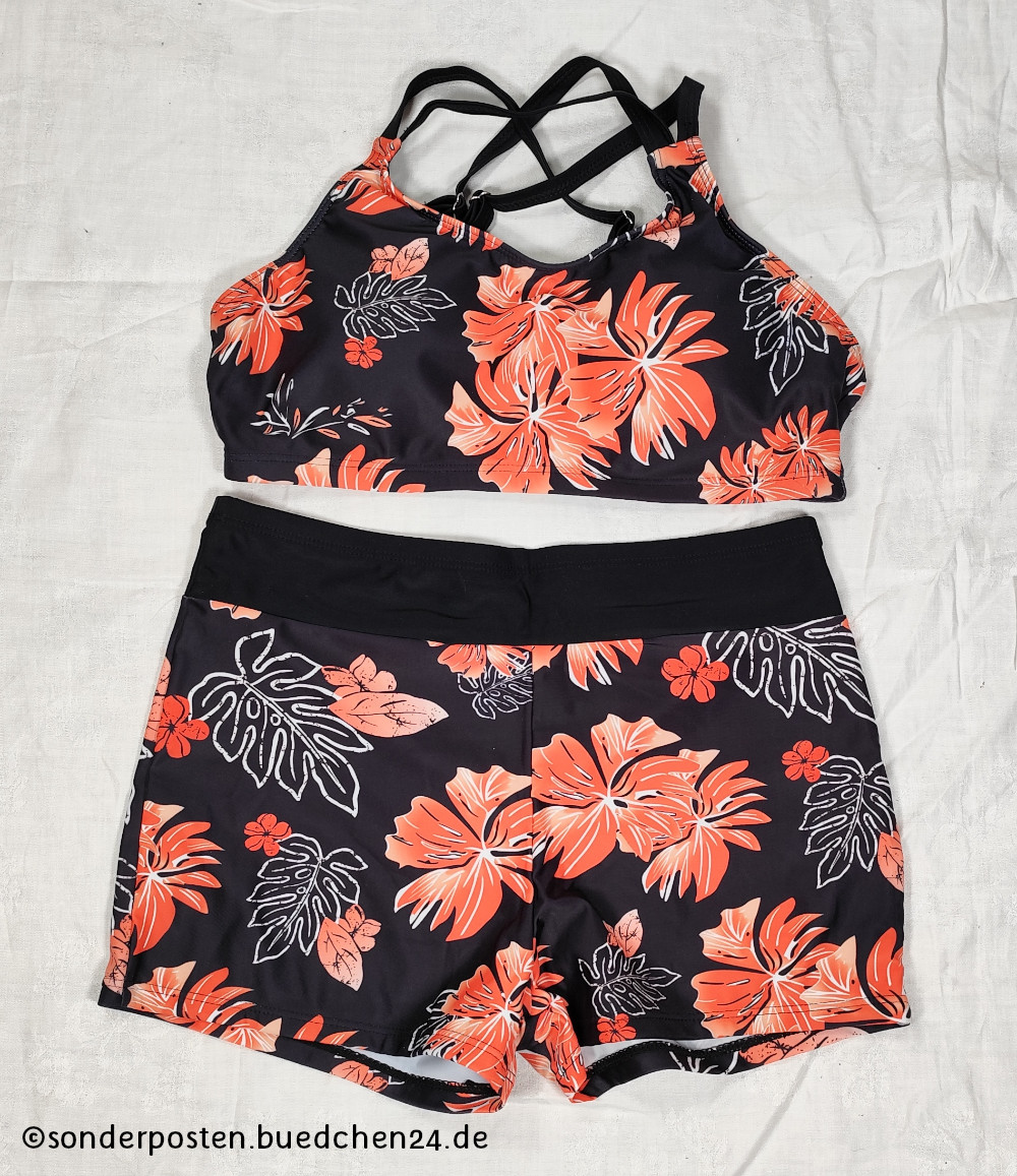 2 teiliges Bikiniset mit Shorts - Jasambac / M – Bild 2