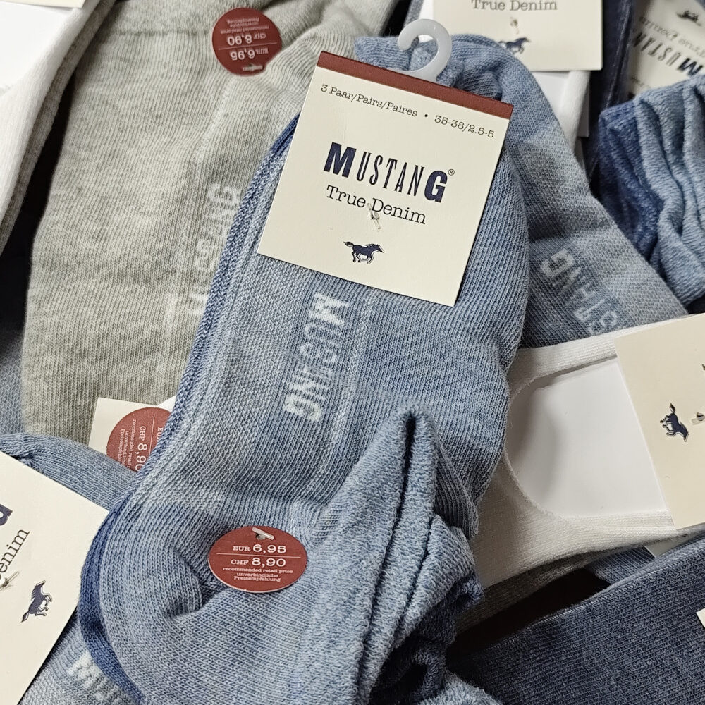 3 Paar Sneaker - MUSTANG / 35-38