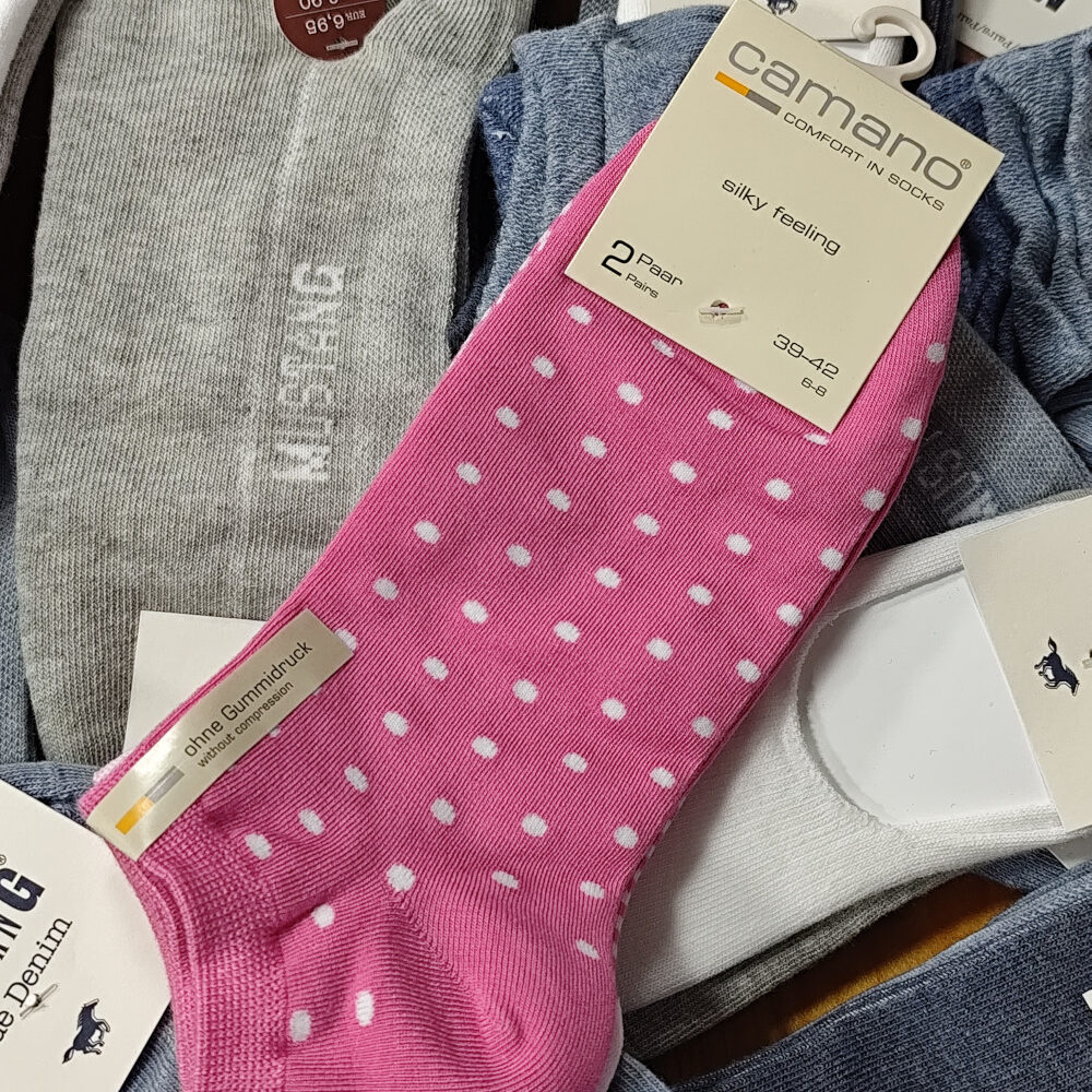 2 Paar Sneaker - camano / 39-42