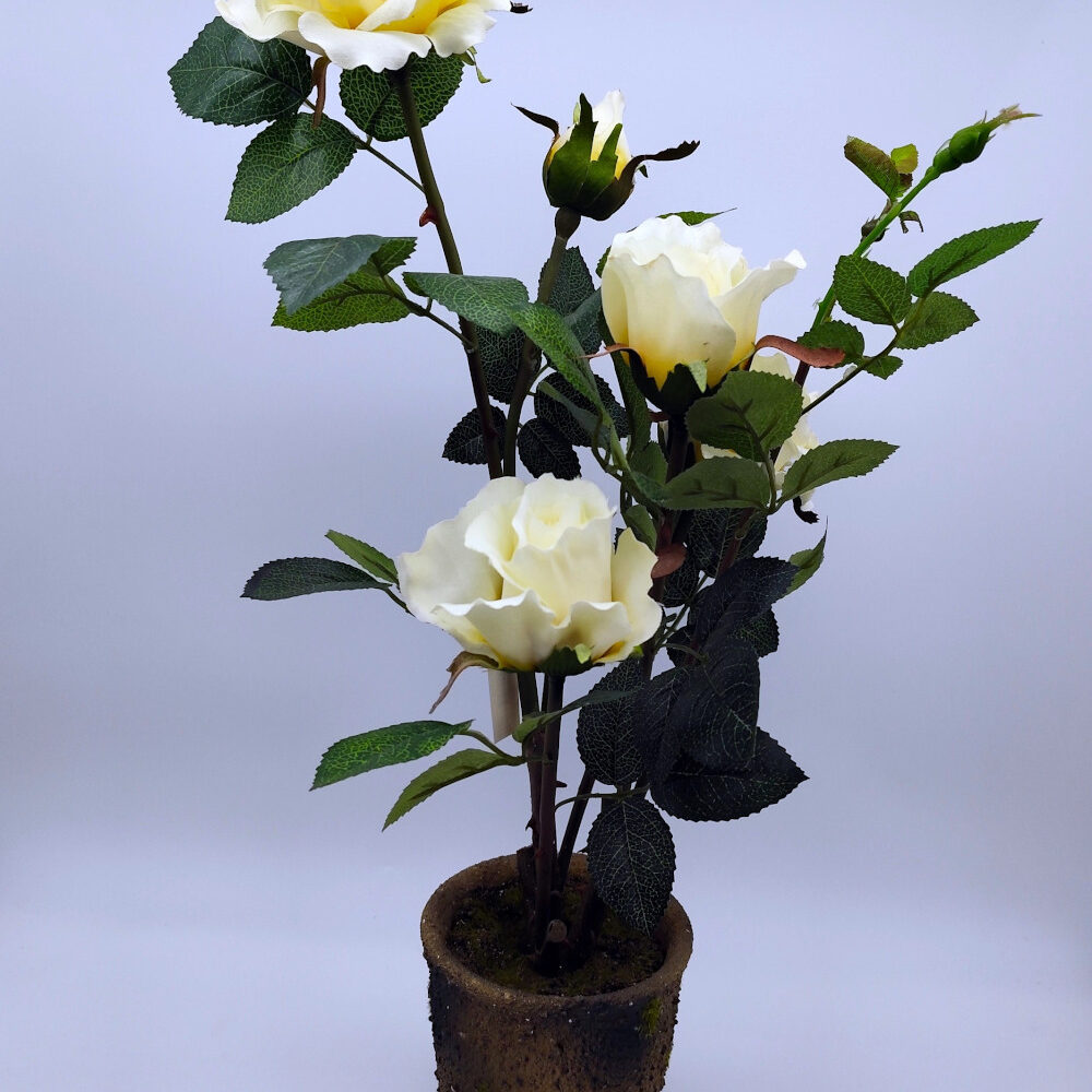 Kunstpflanze - Rosenbusch / ca. 50cm / NEU!