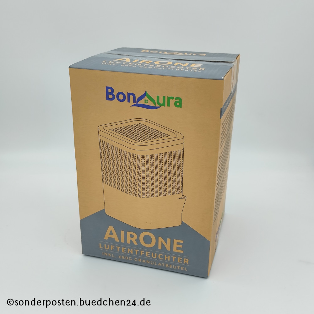 BonAura AirOne Granulat Luftentfeuchter ohne Strom - OVP! – Bild 2